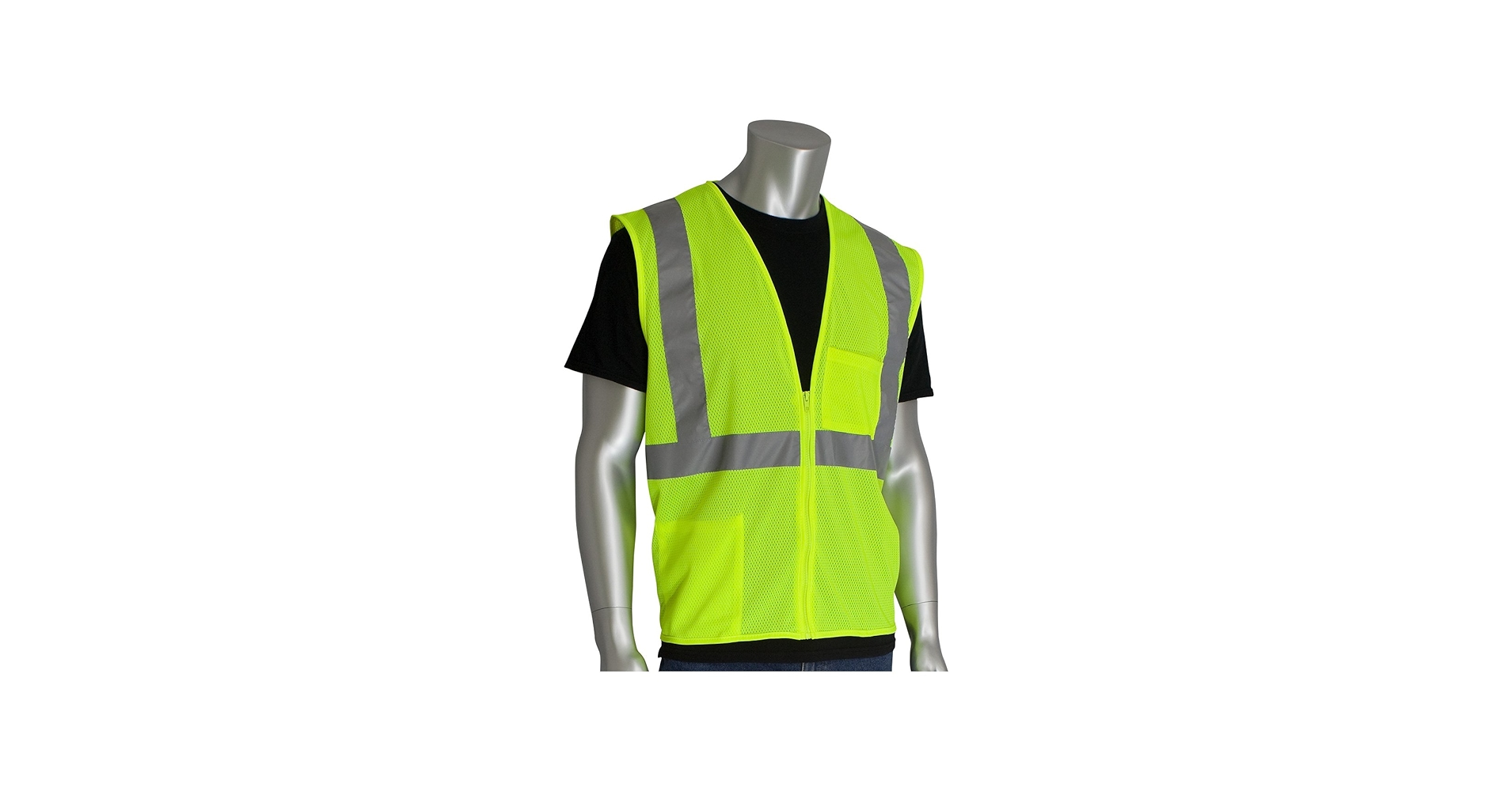 Amazon.com: Pip 1074207 Zipper Safety Vest ANSI Type R Class